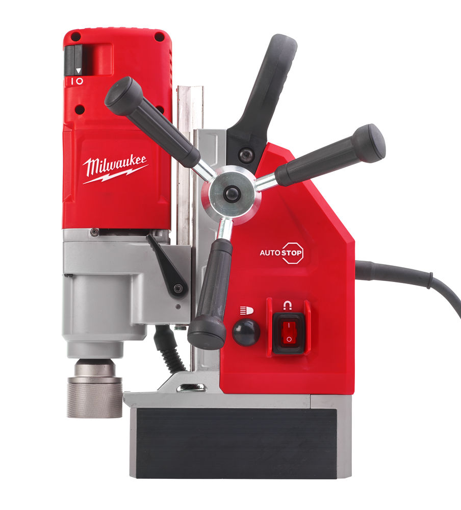 Soporte de Taladrar Magnético + Motor 1200 W - Potencia Magnética 8890N, Máx. cap. 41mm, Auto-Stop, electroimán