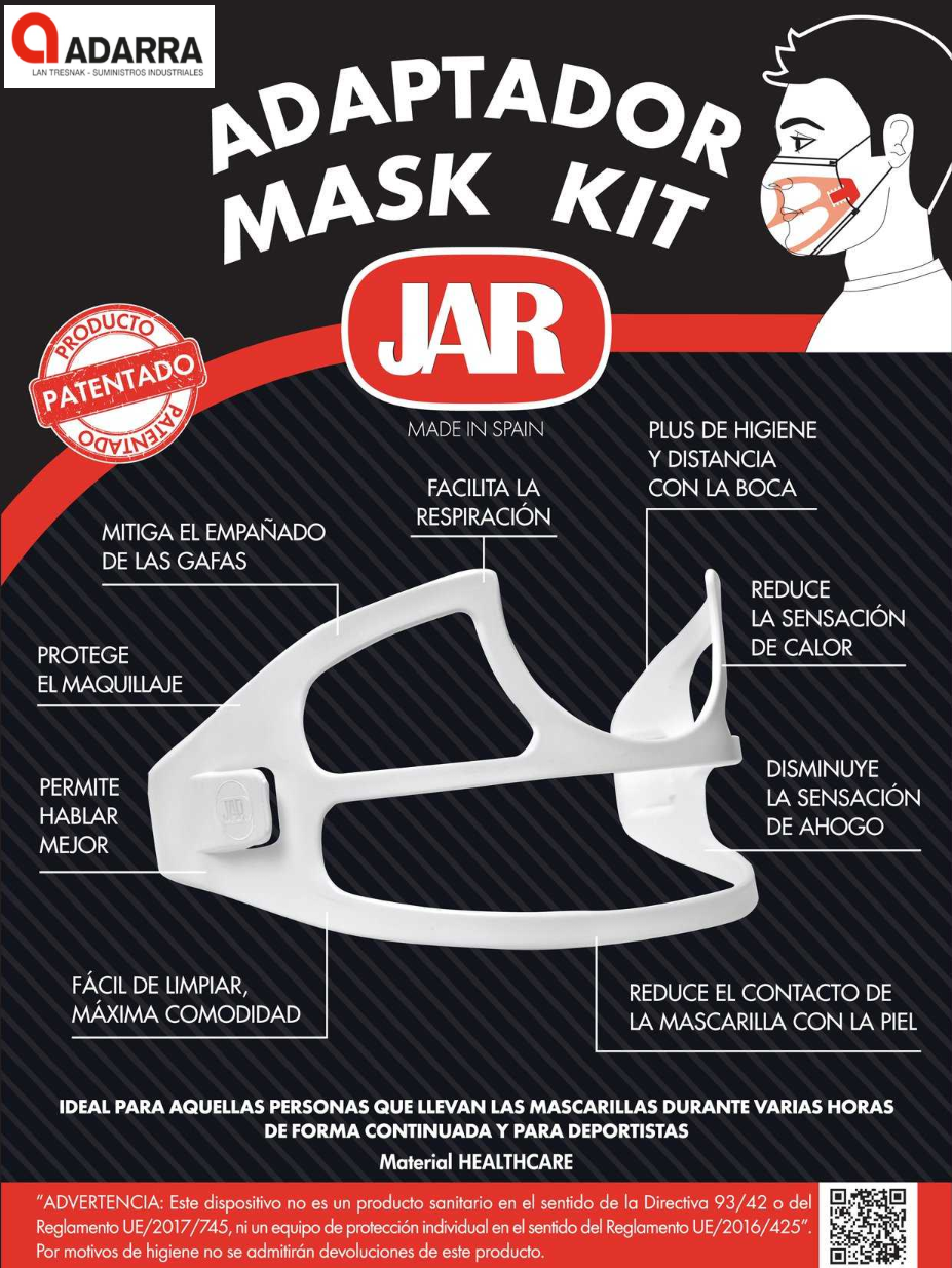 ADAPTADOR MASCARILLA MASK KIT