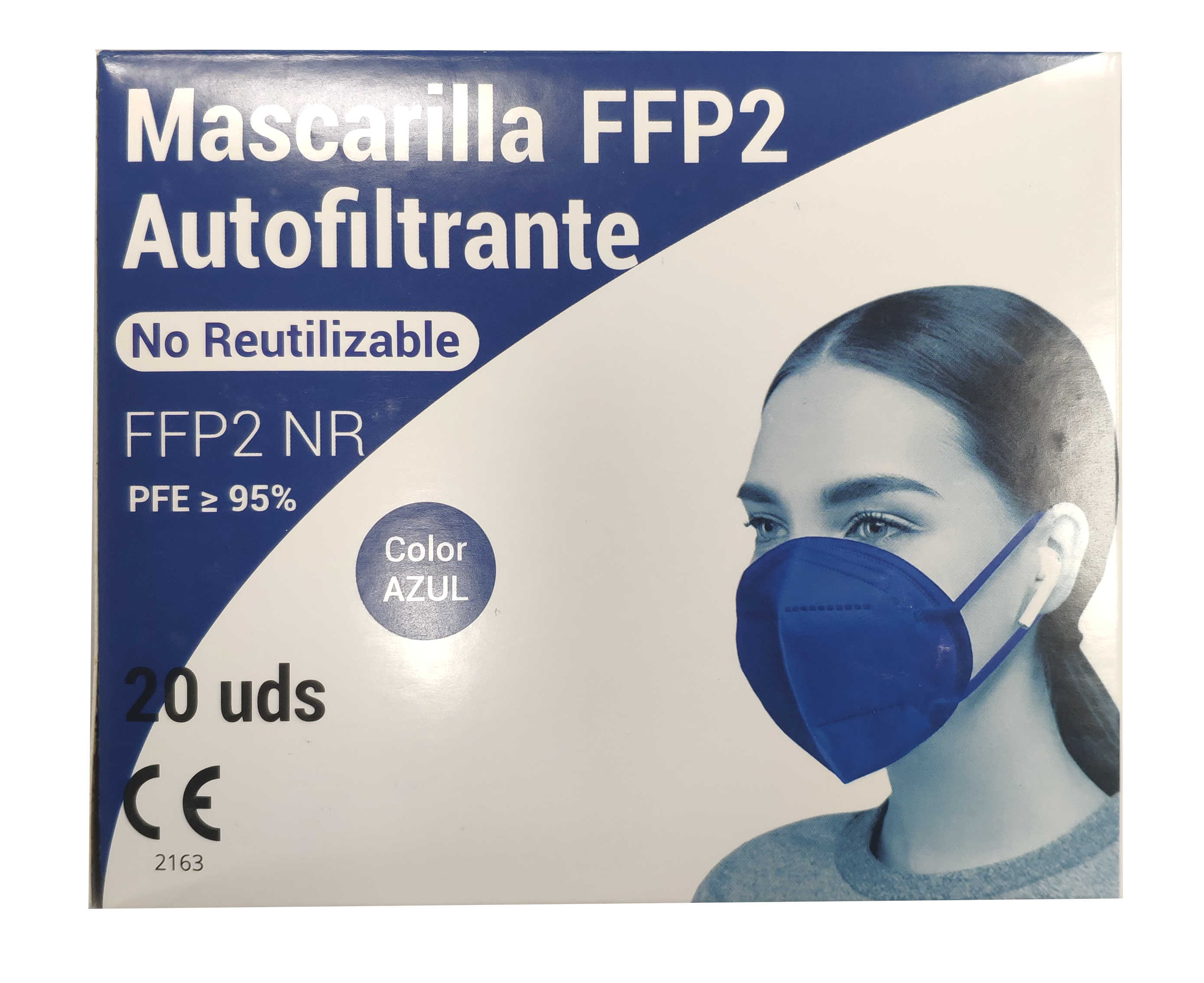 MASCARILLA FFP2 AZUL