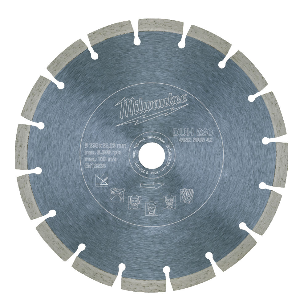 Disco diamante MAT.DUROS - DUH 230mm