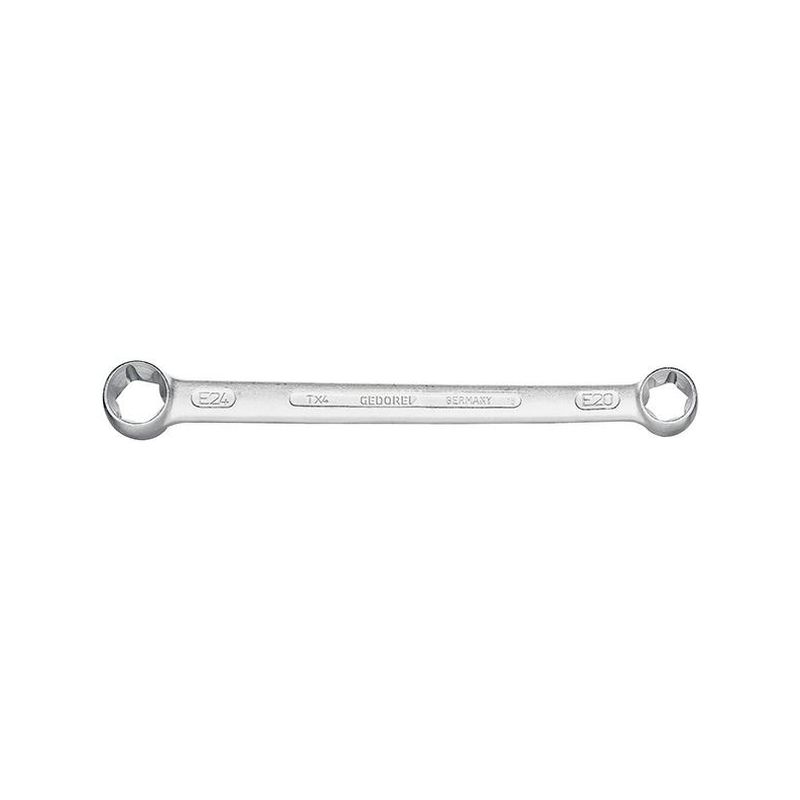 Llave de dos bocas en    estrella E20 X E24 Gedore