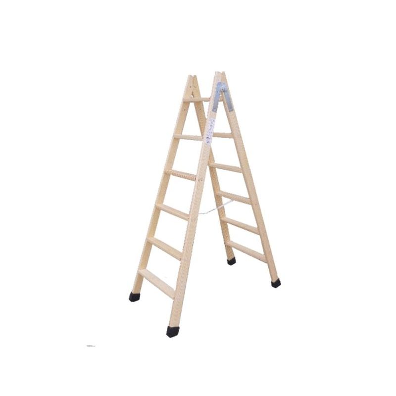 ESCALERA IND TIJERA 2,25MT 9 PELDAÑOS DOB MAD CLIMENT       