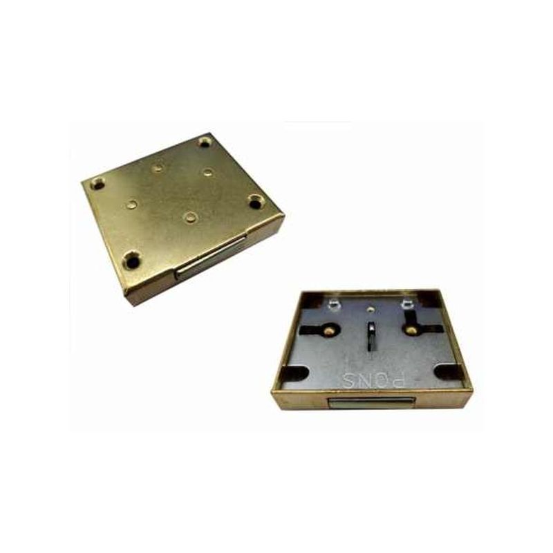 CERRADURA SOBR. 25MM 207-25 LAT LLAVE A LIM                 
