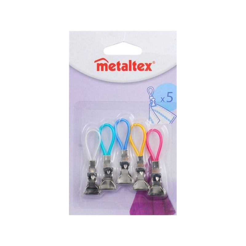 COLGADOR COC PAÑOS 5 PINZAS JGO METALTEX                    