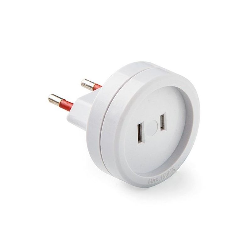 ADAPTADOR VIAJE 6A-250V EUROPA-USA POLIC BL FAMAT           