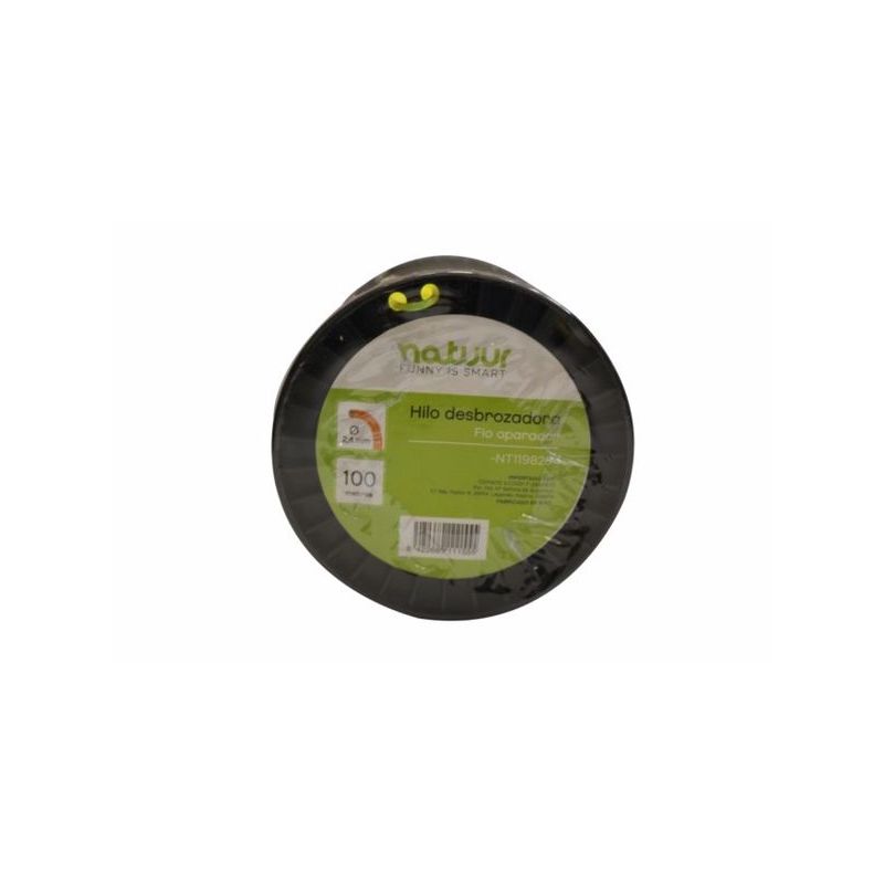 HILO JARD 2,4MM DESBROZADOR NATUUR NYL AMA RDO 100 MT       