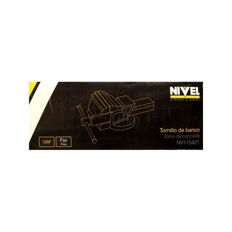 TORNILLO BANCO C/YUNQ 125MM B/FIJA STD NIVEL                