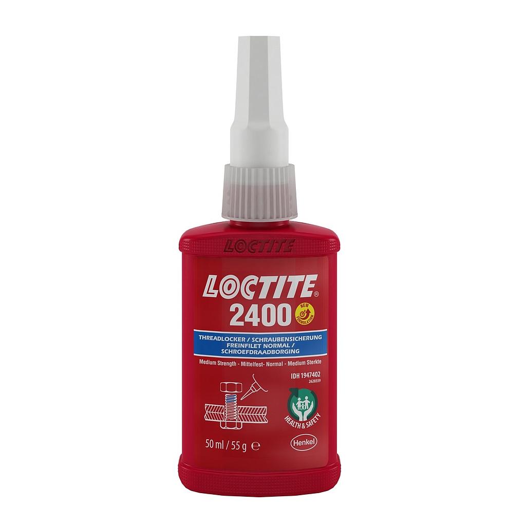 LOCTITE 2400 EPIG FIJADOR RESISTENCIA MEDIA HEALTH&amp;SAFETY Botella  50 ml