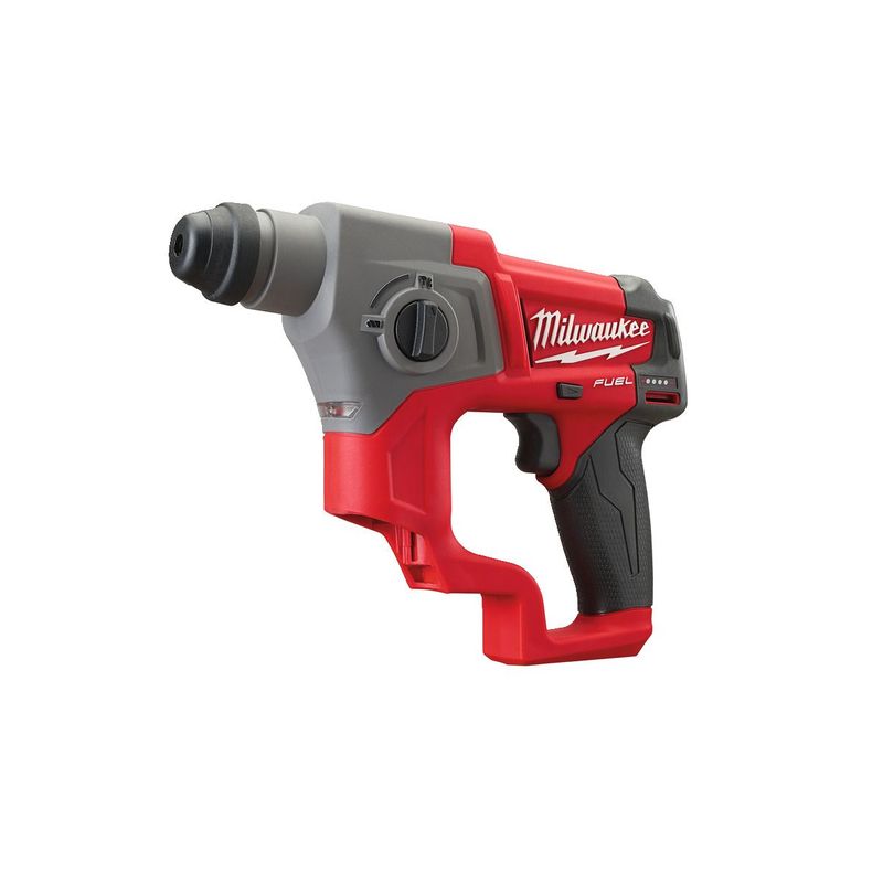 M12CH-0 Martillo rotativo subcompacto SDS-Plus M12 FUEL™, 2 modos, 1,1J de energía de impacto, capacidad máxima óptima 12mm, 0-6575bpm. Se suministra en versión cero, sin baterías ni cargador