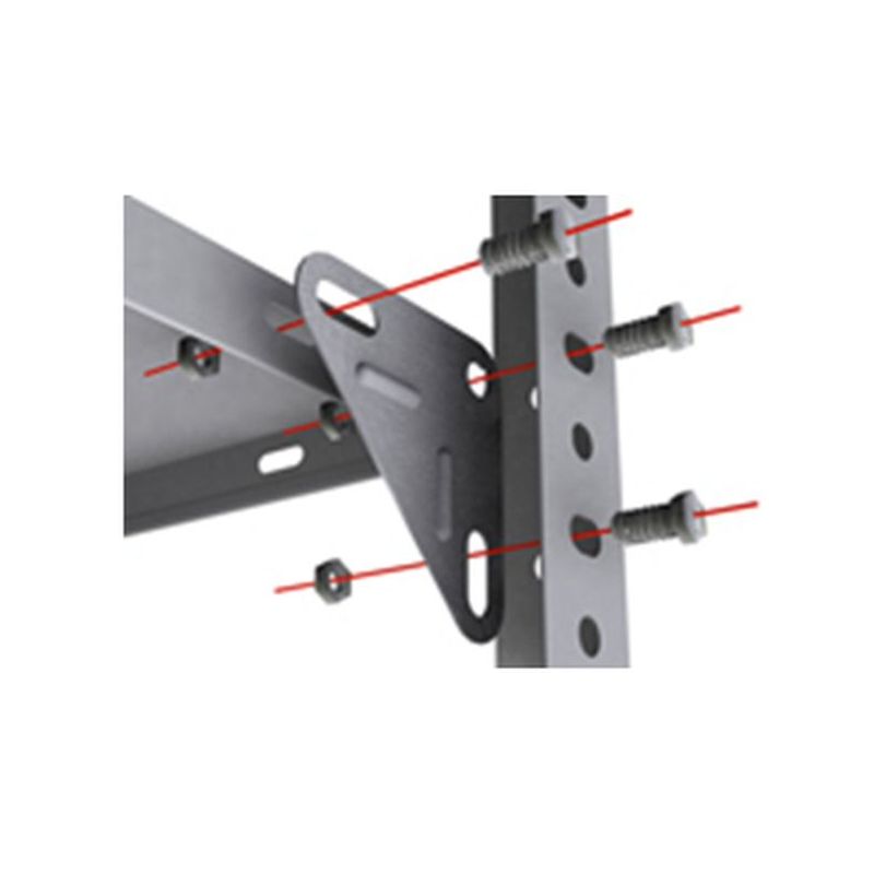 ESCUADRA SOP ESTANTERIA ACERO GALV SIMONRACK 8 PZ           