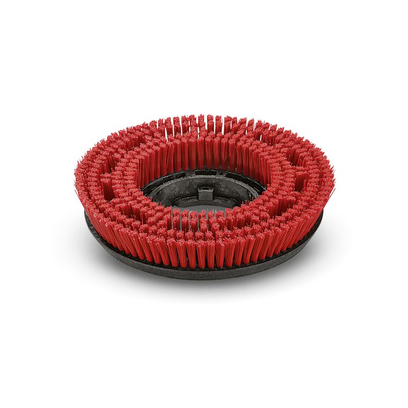 Cepillo circular, medio, rojo, 360 mm