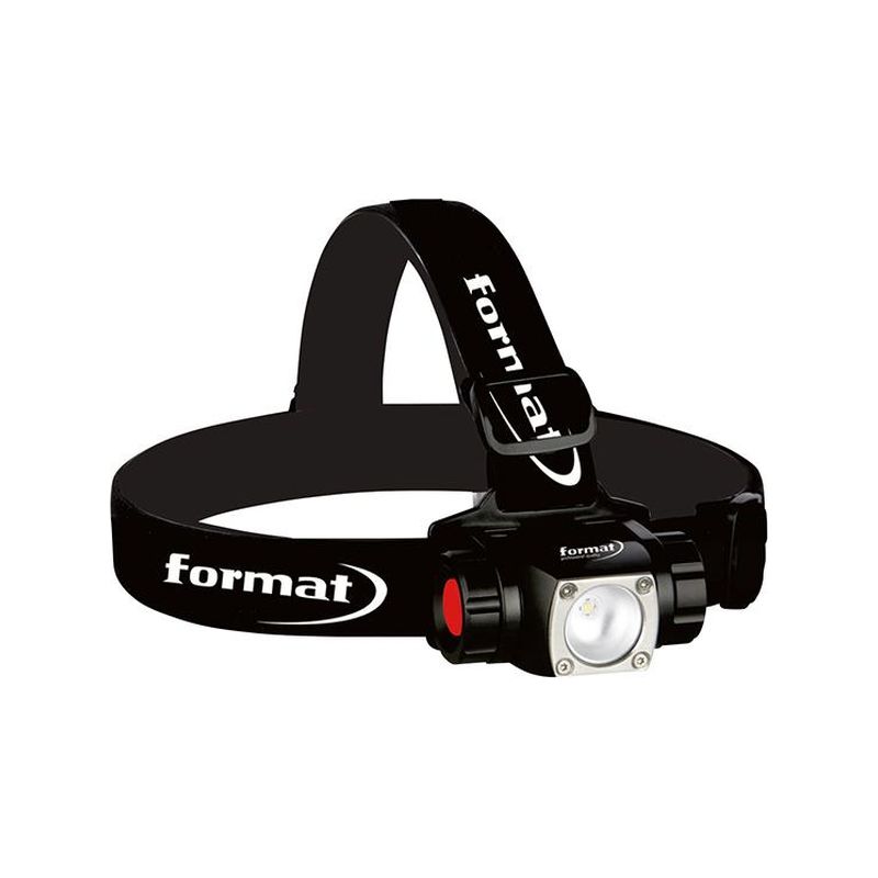 Linterna casco LED 350lm FORMAT