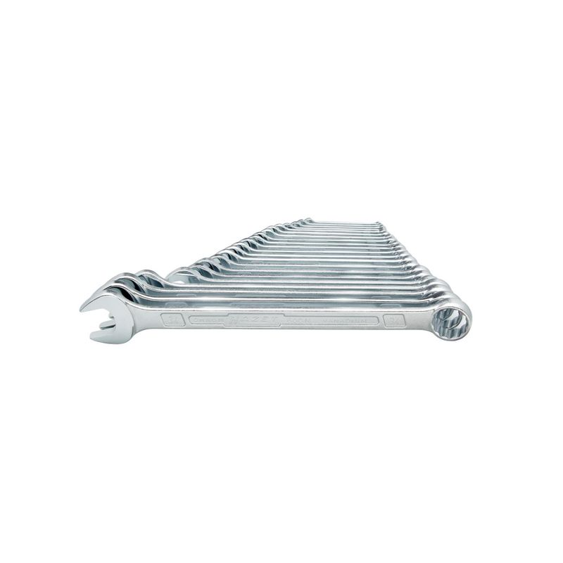 Jgo.llaves comb. boca fija y polig.DIN3113A 21pza. 6-34 mm Hazet