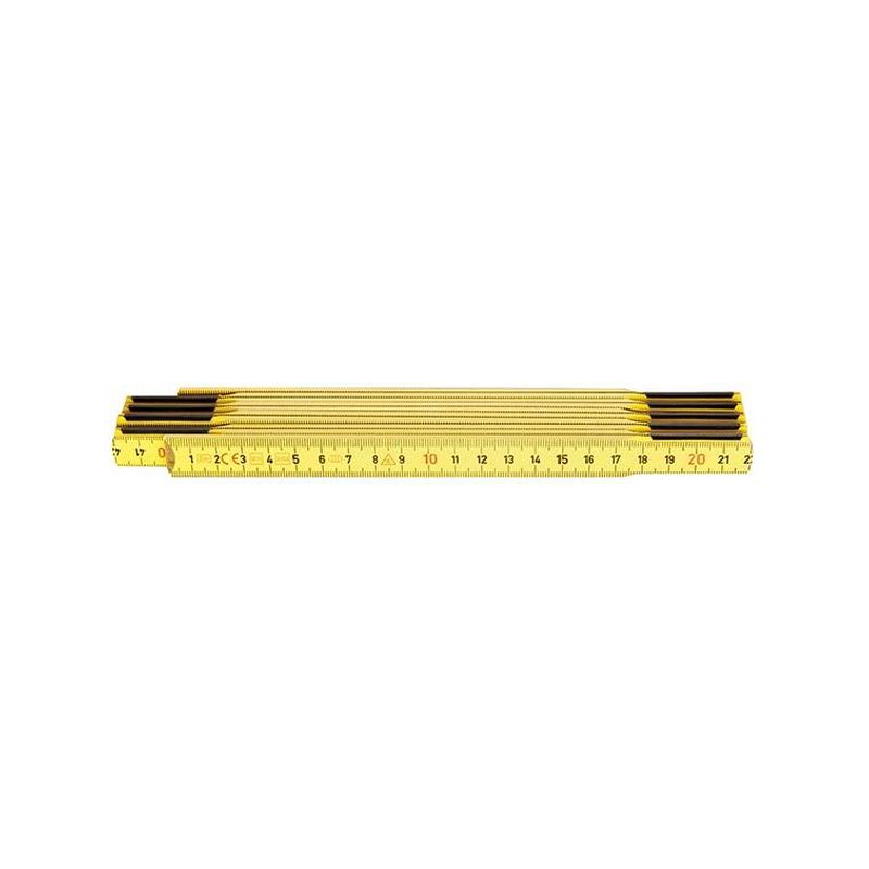 Metro plegable madera amarillo2mx17mm HULTAFORS