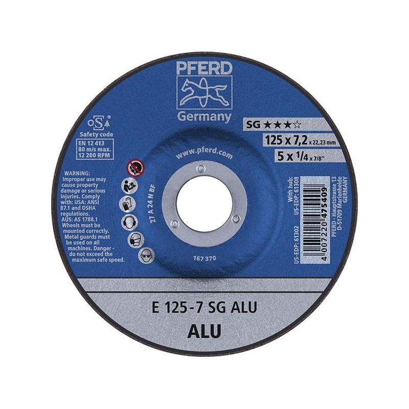 Disco abras.d.desbaste 125-7,2mm Rüggeberg