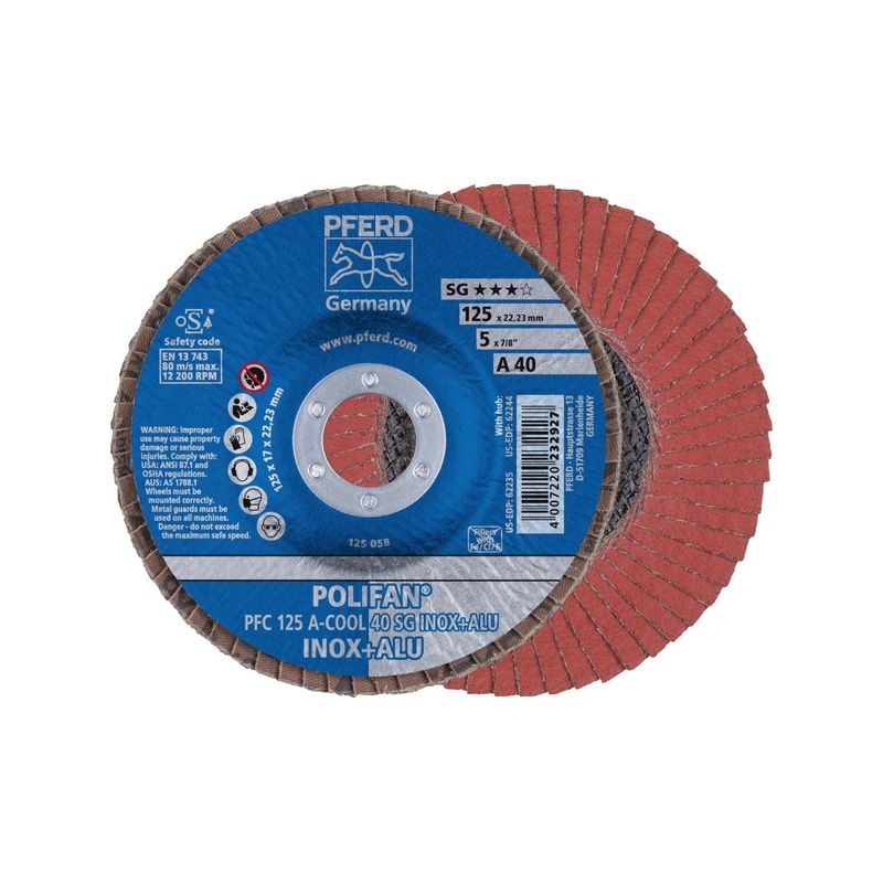 Plato mopa abr., convexo 115mm A 80 SG-COOL Pferd