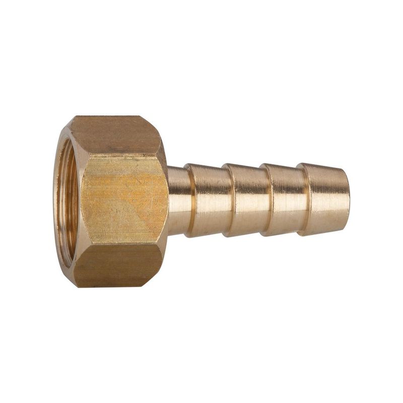 Aufsch.-Tülle G1/8i. MS für Schlauch LW 6 Riegler