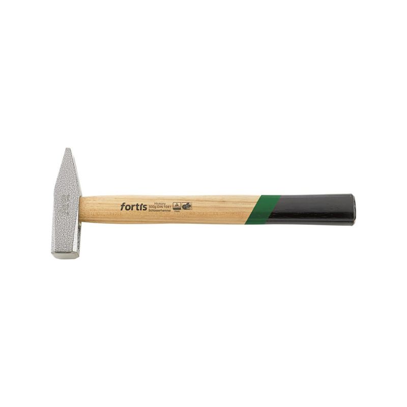 Martillo cerrajero DIN1041con mango de nogal 500gFORTIS