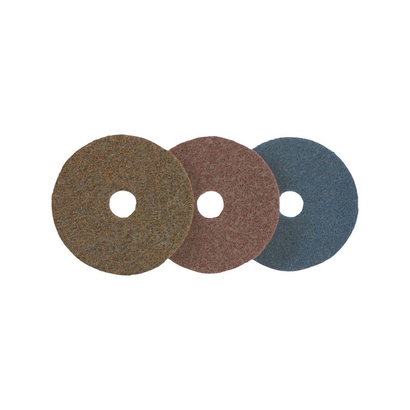 Disco abrasivo velcro vellon 115mm medio rojoFORMAT