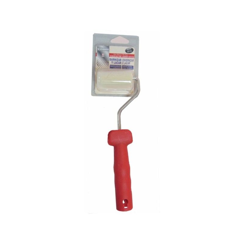 RODILLO PINT MINI 06 CM BARNIZAR Y LACAR VELOUR RULO PLUMA