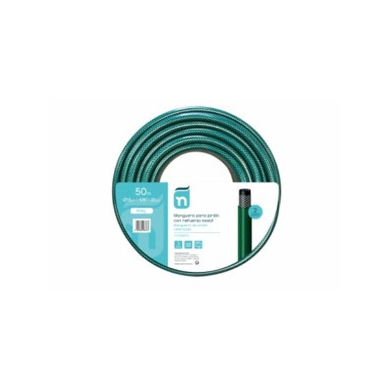 MANGUERA RIEGO 50MT-15MM 3C NATUUR VER MO TRENZ NT99213 50 M