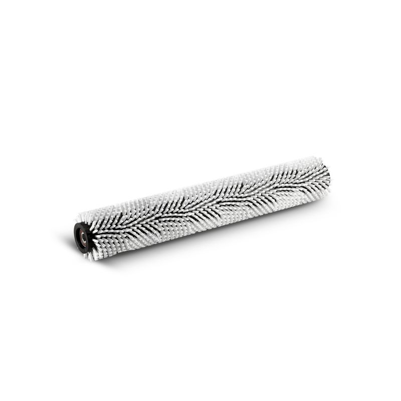 Cepillo cilíndrico, blando, blanco, 638 mm