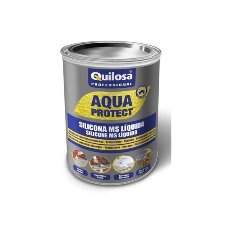 SILICONA LIQ 1 KG BL IMP MS AQUA PROTECT QUILOSA