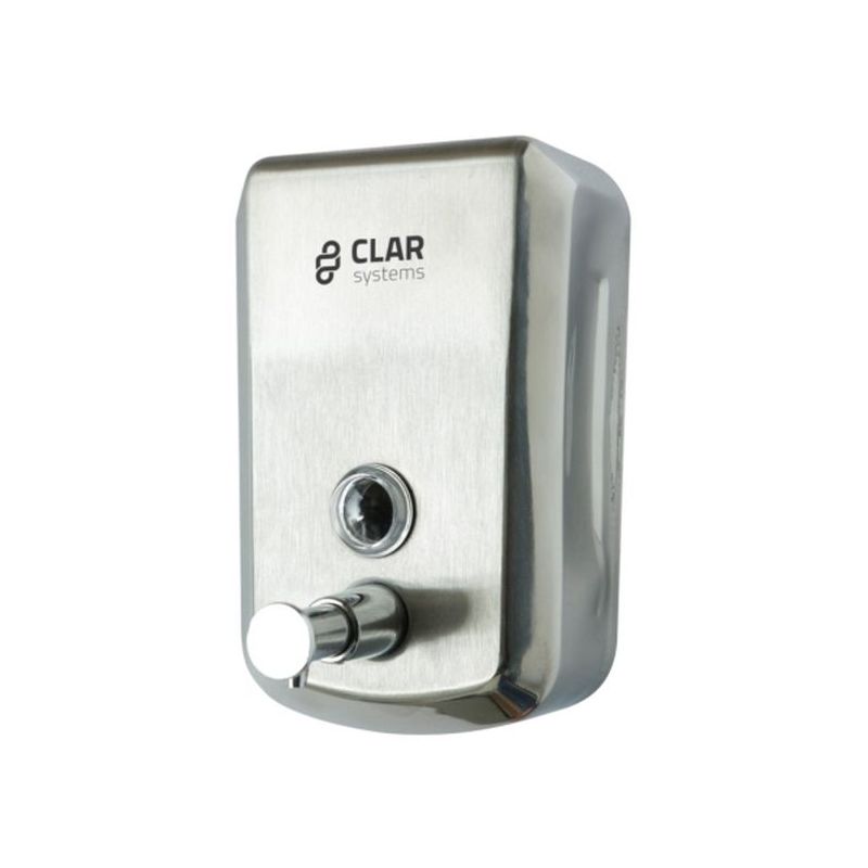 DOSIFICADOR BAÑO JABON 175X115X57MM INOX SAT-BR INOX ECO CLA