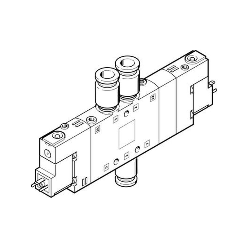 ELECTROVÁLVULA CPE18-M1H-5/3G-QS-8