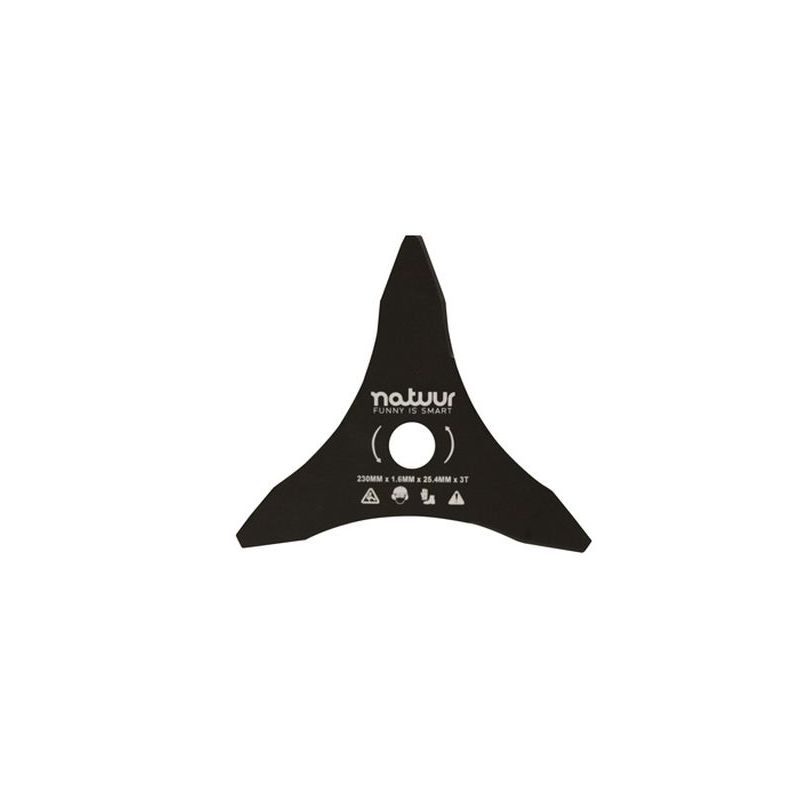 DISCO DESBROZADOR 230 MM 3 DIENTES NATUUR NT126723