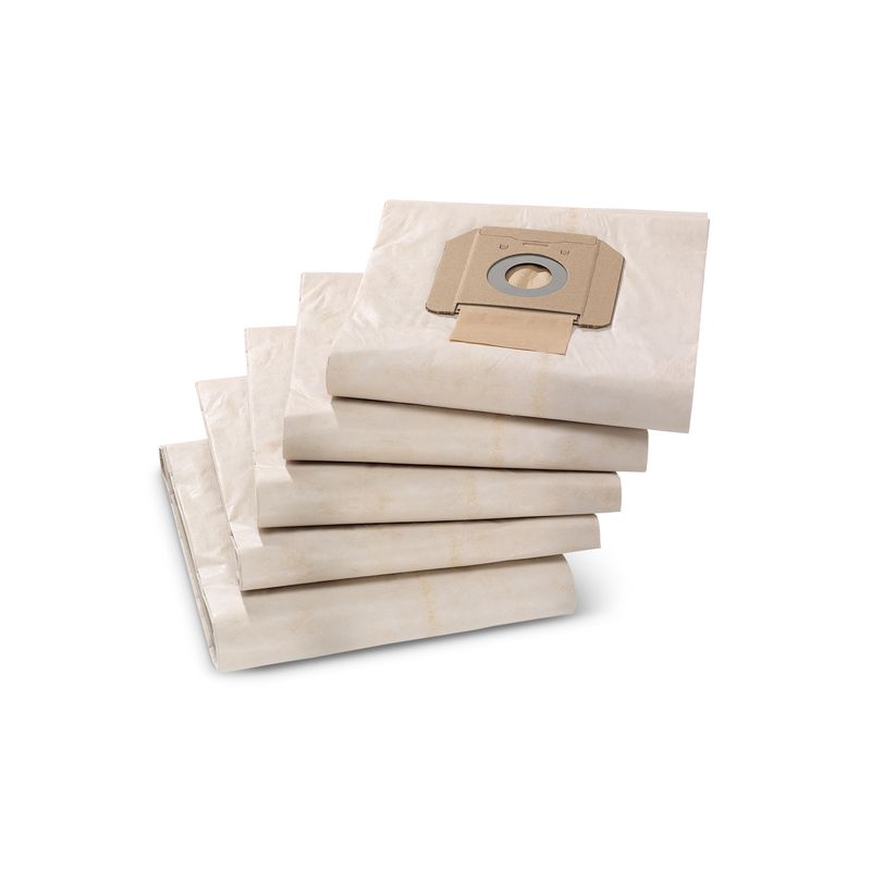 Bolsas de filtro de papel, 5 x , NT 48, NT 65, NT 70, NT 72, NT 75, NT 80, WET VAC