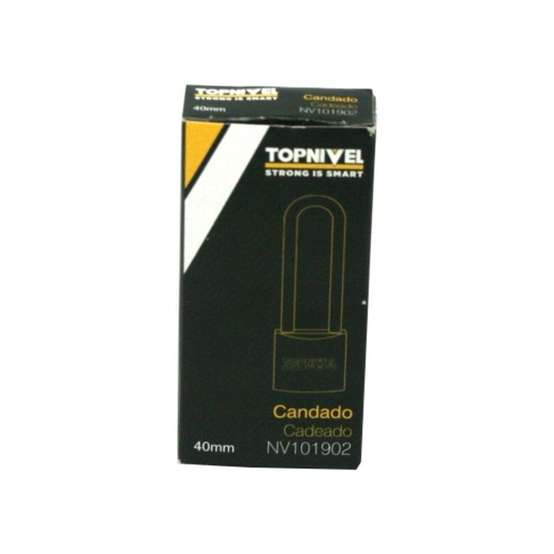 CANDADO SEG 40MM ARCO LARGO LAT LAT NIVEL