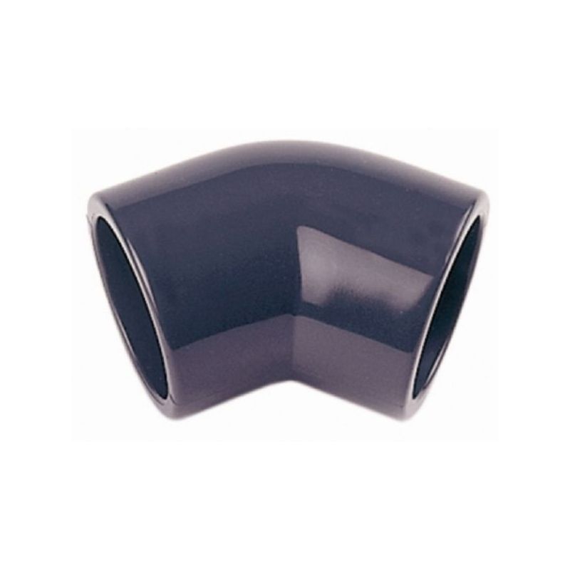 CODO EVAC PRES H-H 45§-50MM 16B ENC PVC CREARP