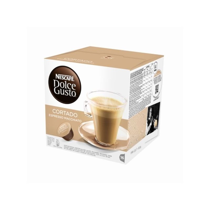 CAPSULA CAFE CORTADO NESCAFE DOLCE GUSTO 16 PZ