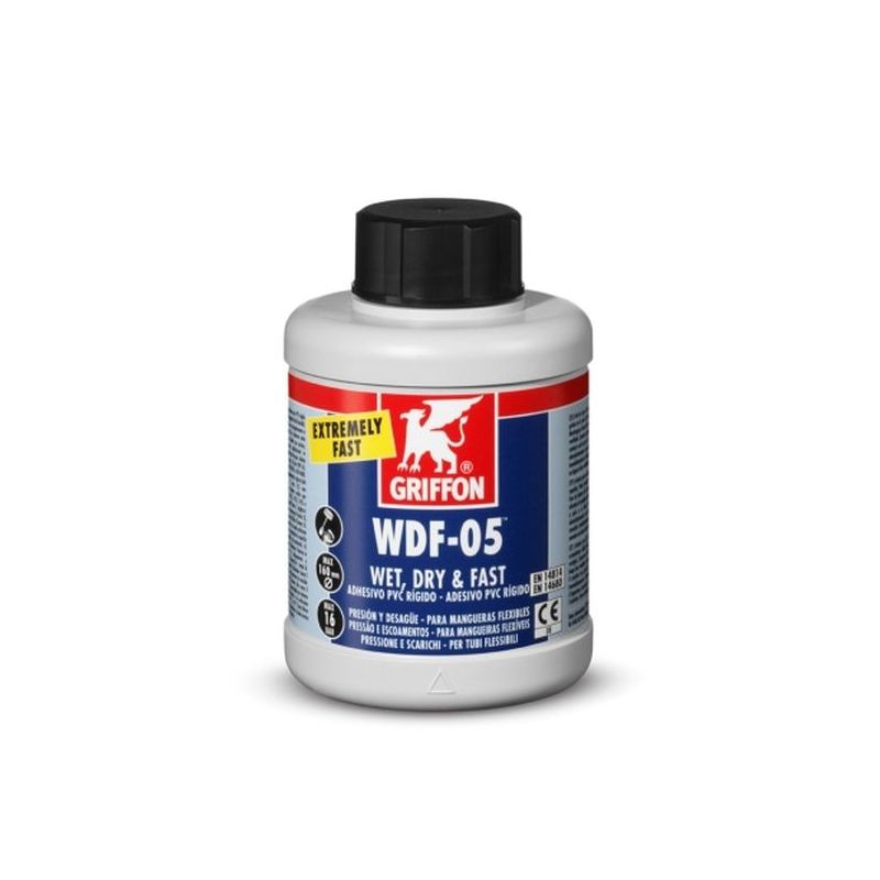 ADHESIVO PVC RIG/FLE GEL 250 ML AZ C/B RAP WDF05 BOTE GRIFFO
