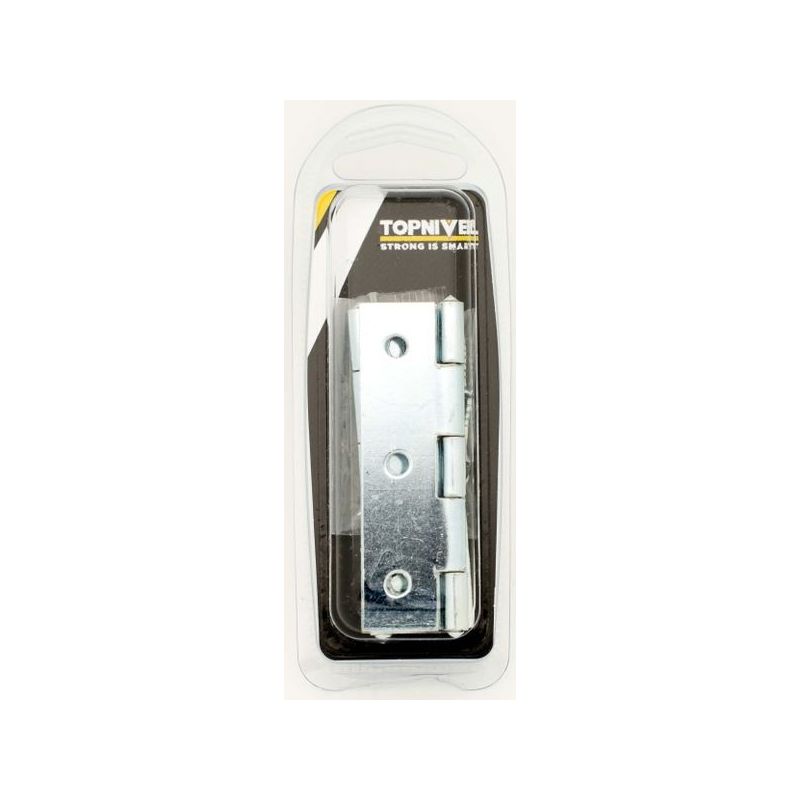 BISAGRA MAD/ACE 3&quot; 5005 ACERO CINC ROS/SOL NO DESM 2 PZ