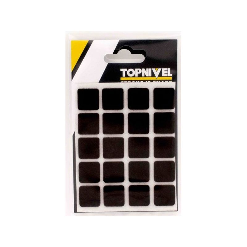 FIELTRO PROT 17x17MM ADH CDO. MARR NIVEL 20 PZ