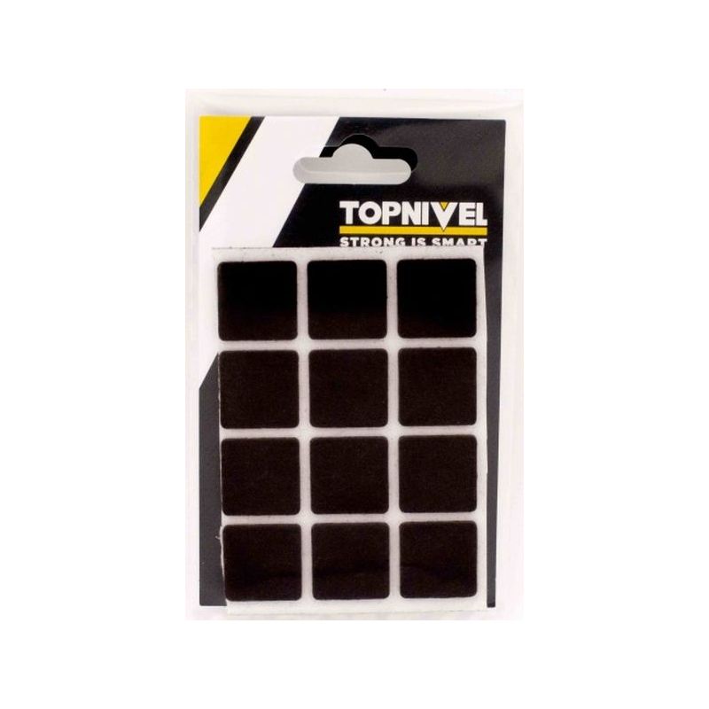 FIELTRO PROT 22x22MM ADH CDO. MARR NIVEL 12 PZ