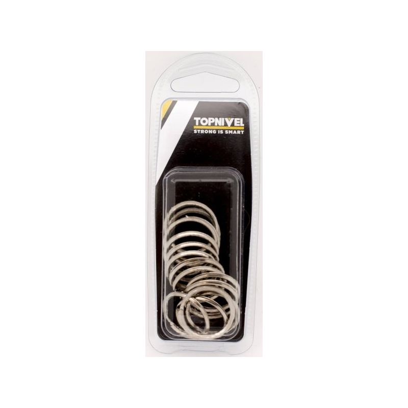 ANILLA LLAVERO 25MM ACERO NIQ NIVEL 15 PZ