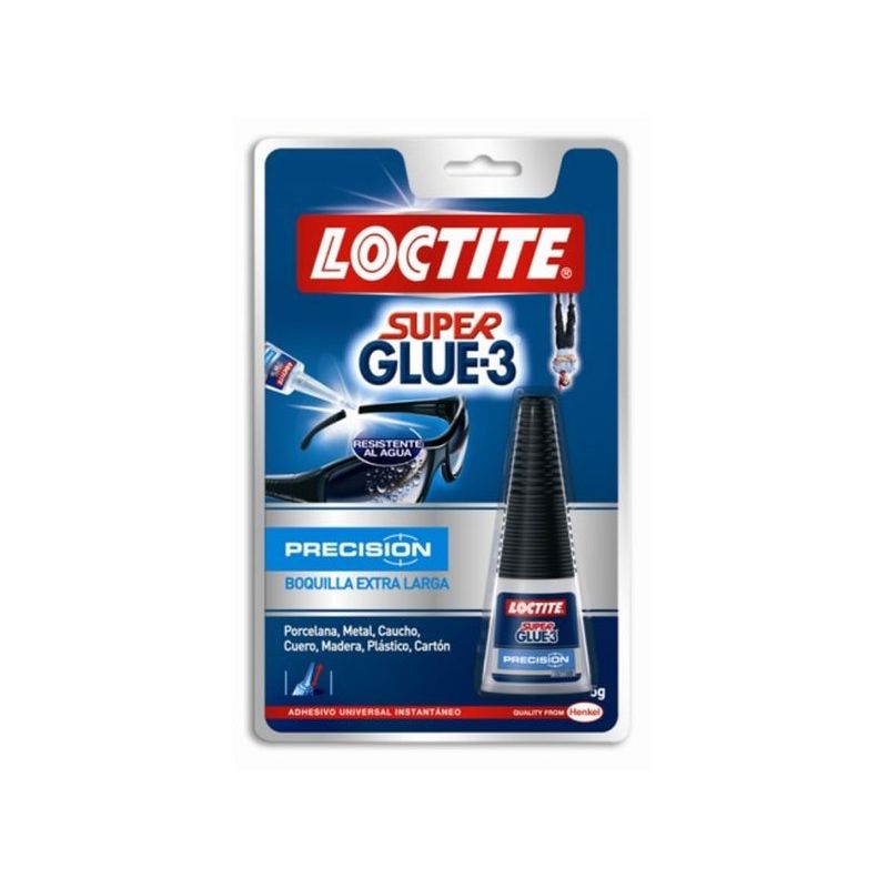 PEGAMENTO INSTANTANEO 5 GR SUPER GLUE3 LOCTITE