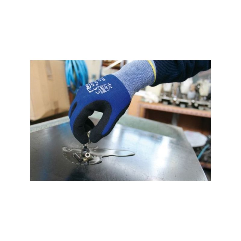 GUANTE MECANICO XL10 P/NIT-POLI TOUCH AGILITY NYL AZ/NE JUBA