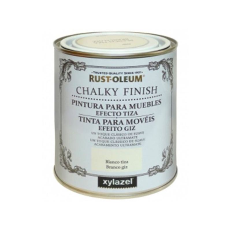 PINTURA AL AGUA PARA MUEBLES CHALKY EFECTO TIZA PIEDRA RUST-