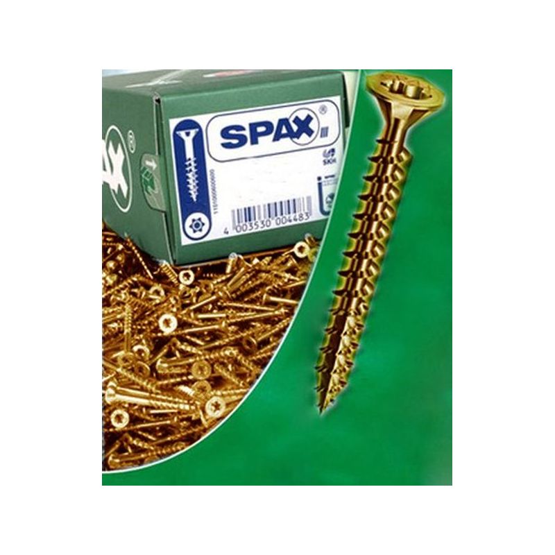 TORNILLO R/MAD. 04X060MM BICROMAT. SPAX 500 PZ