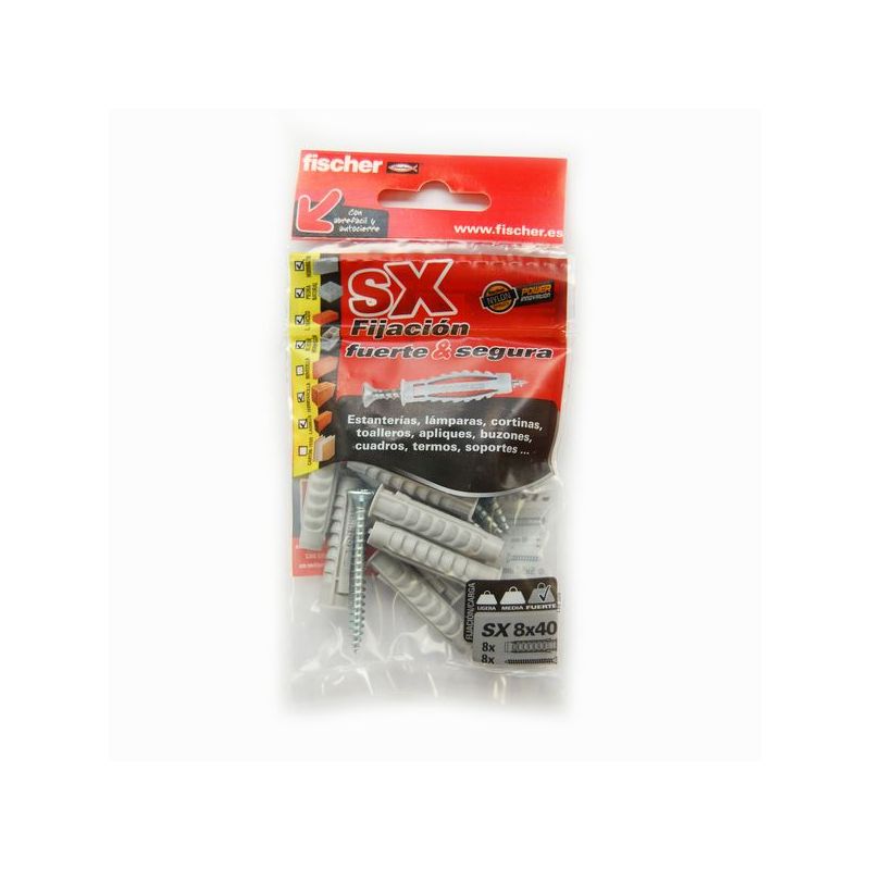TACO FIJ 12x060MM SX FISCHER 4 PZ