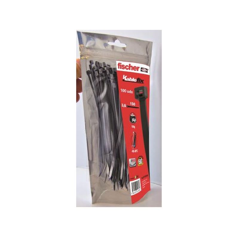 BRIDA 4,8X280MM NYL VER FISCHER 100 PZ