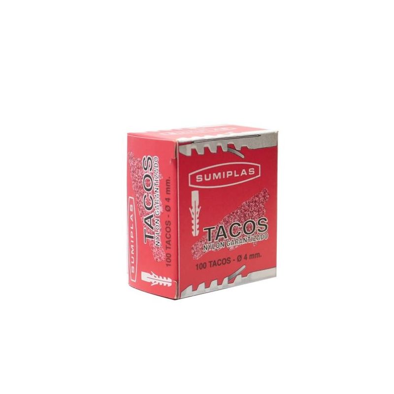 TACO 04X20MM NYL SUMIPLAS 100 PZ