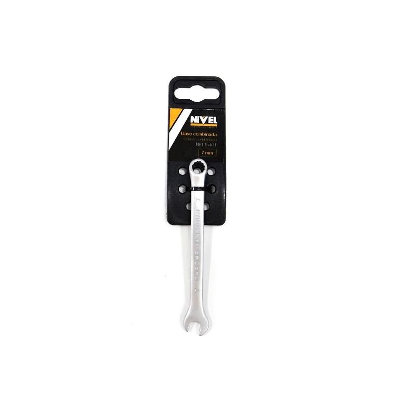 LLAVE COMBINADA 07MM C.V. NIVEL