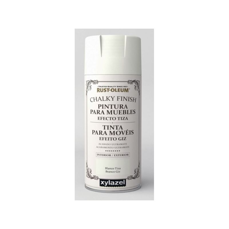 PINTURA ACRIL PARA MUEBLES CHALKY EFECTO TIZA BL/TIZA RUST-O