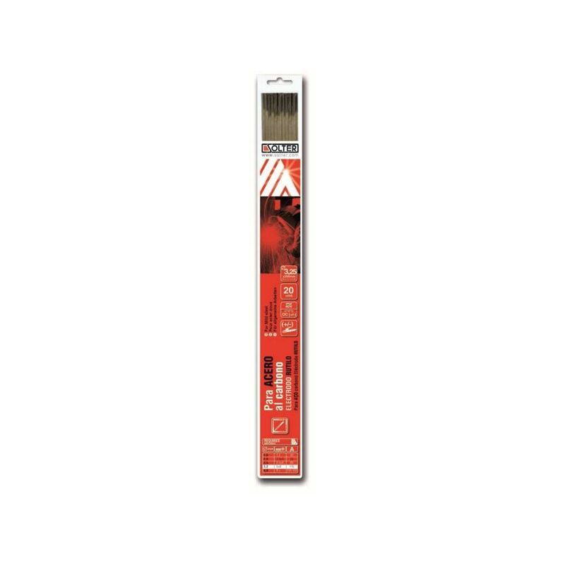 ELECTRODO RUTILO 3,25X350MM SOLTER 20 PZ