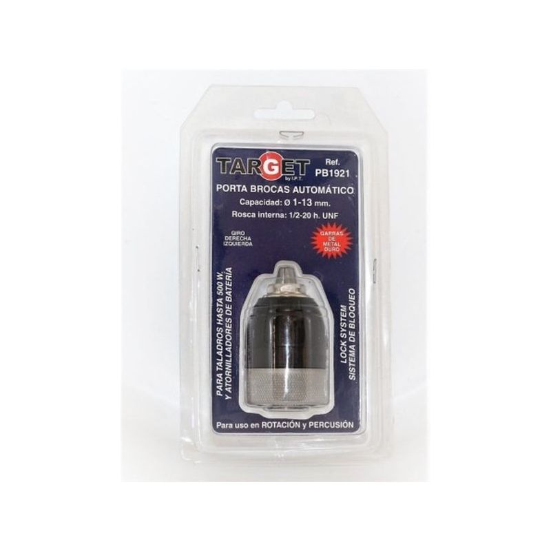 PORTABROCAS TAL AUT 1,5-13MM 1/2-20H HASTA 500W TARGET